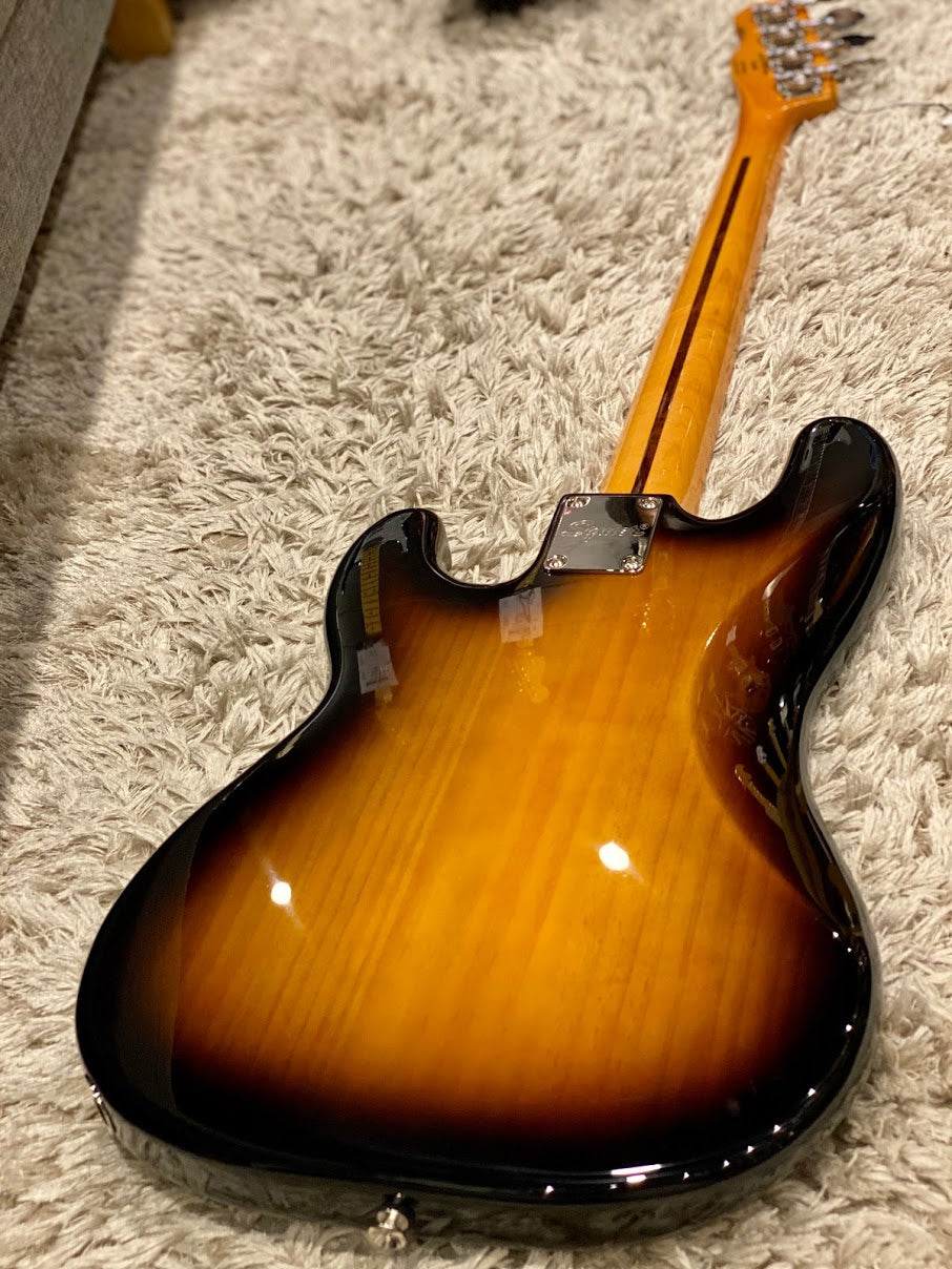 Squier Classic Vibe Precision Bass 50s Maple Neck in 2 Color Sunburst