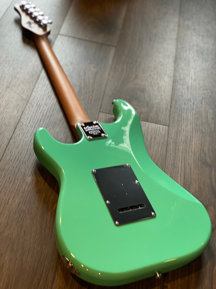 Schecter Nick Johnston Traditional HSS in Atomic Green