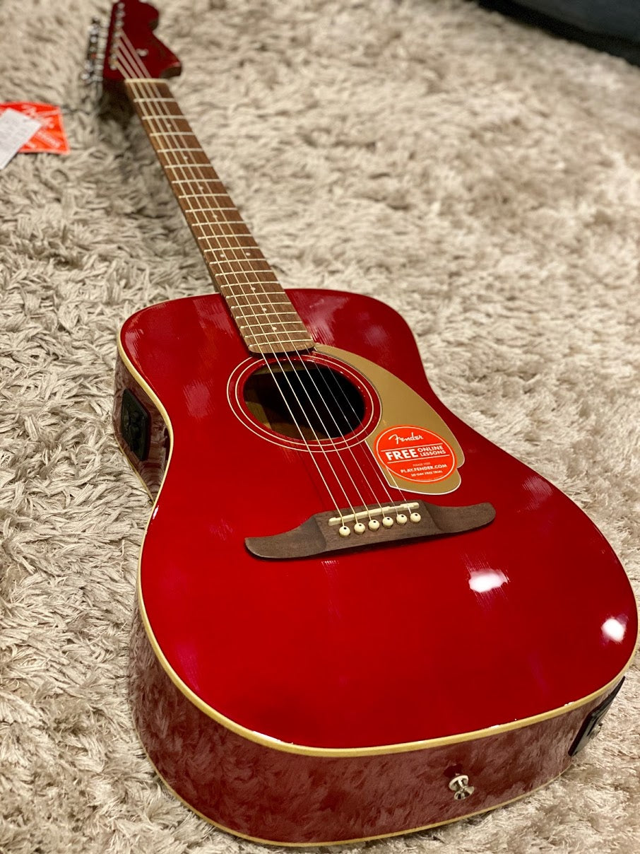 Fender Malibu Player - Candy Apple Red