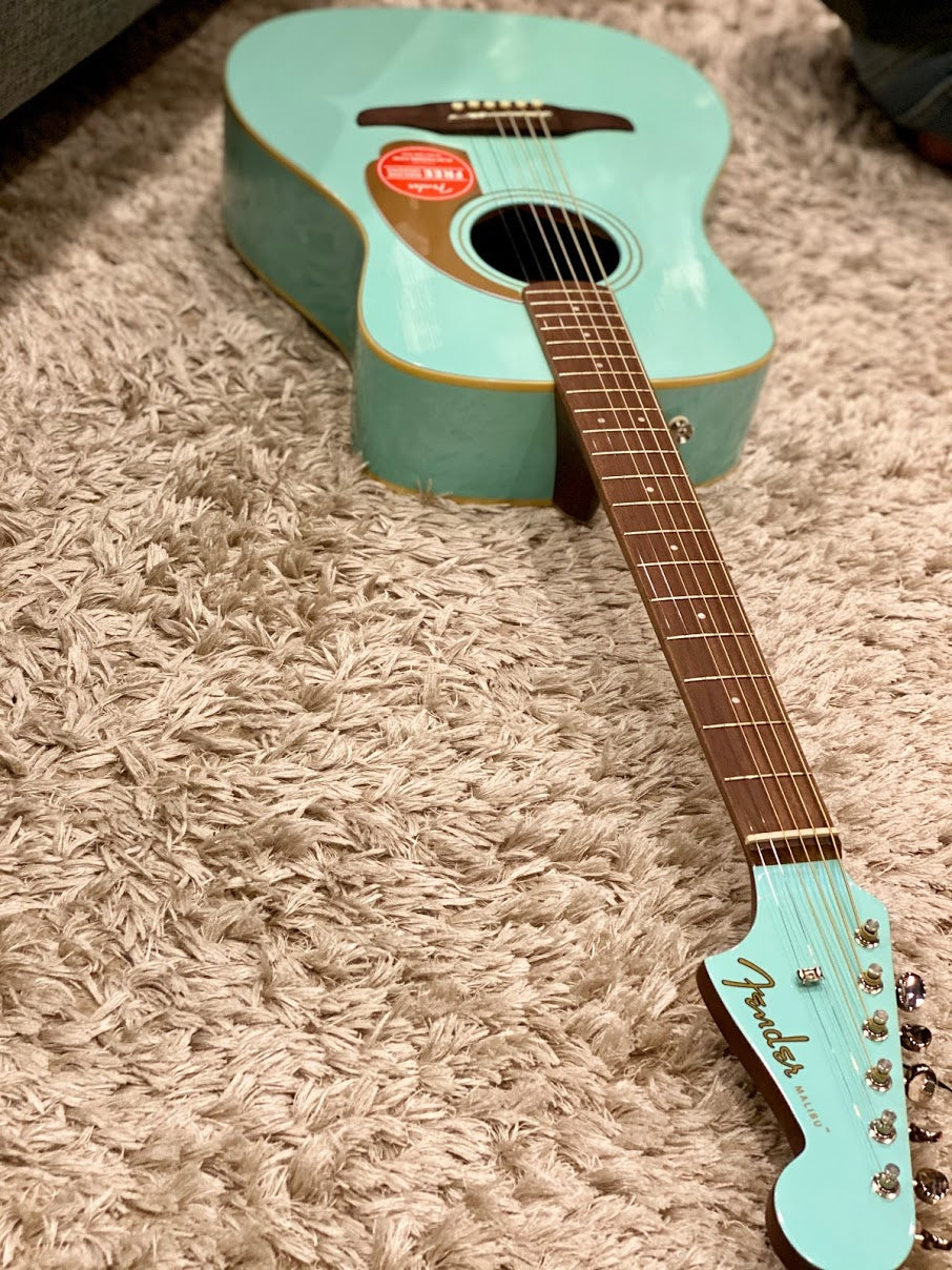 Fender Malibu Player - Aqua Splash