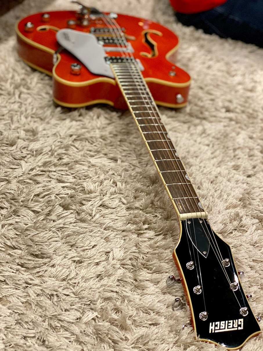 Gitar Gretsch G5422T Electromatic Hollow Body Orange Stain with Bigsby