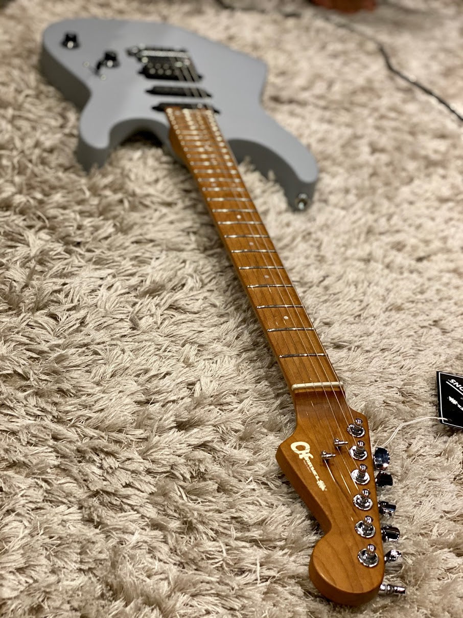 Charvel Pro Mod DK24 HSS Electric Guitar Maple FB in Primer Gray