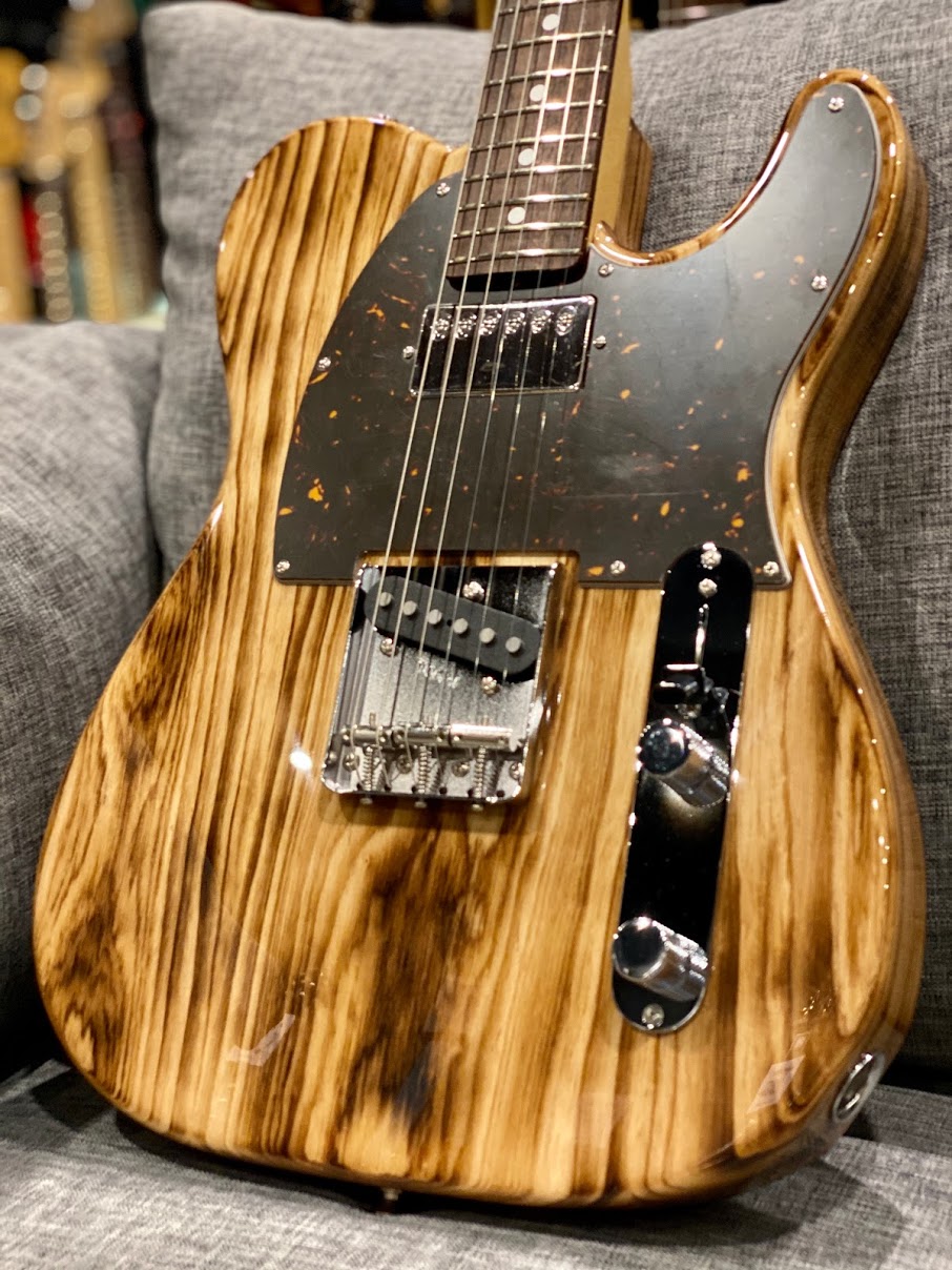 Tokai Japan ATE-137H N/R Breezysound Limited Edition in Natural Roasted Wood with Rosewood FB