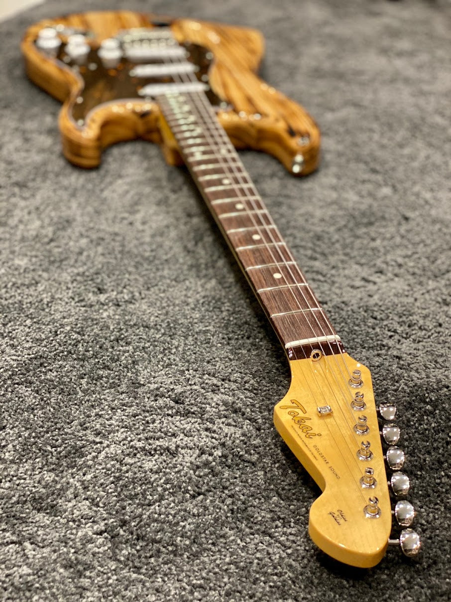 Tokai Japan AST-128 N/R Goldstar Sound Limited Edition ในไม้คั่วธรรมชาติพร้อม Rosewood FB