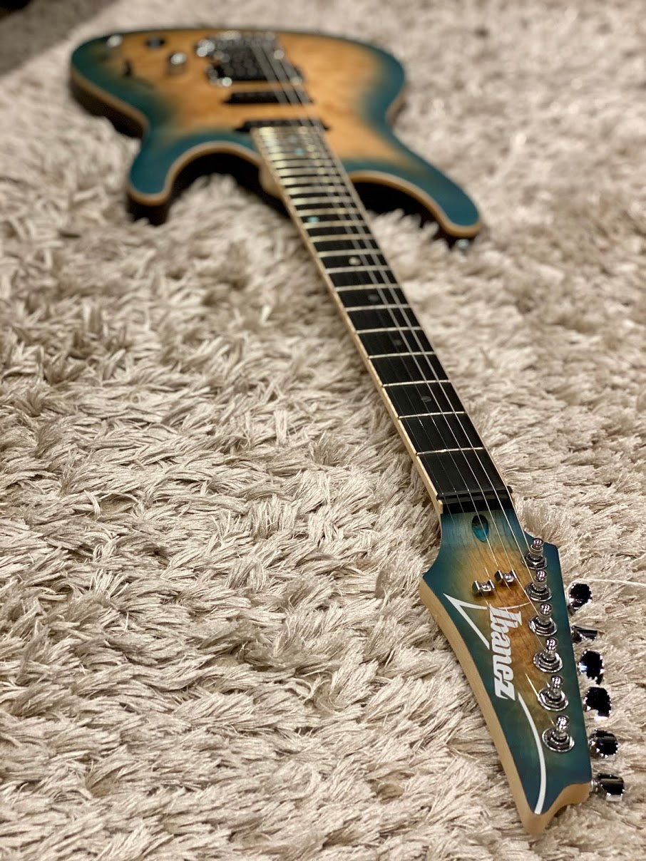 กีต้าร์ไฟฟ้า Ibanez SA460MBW-SUB สี Sunset Blue Burst