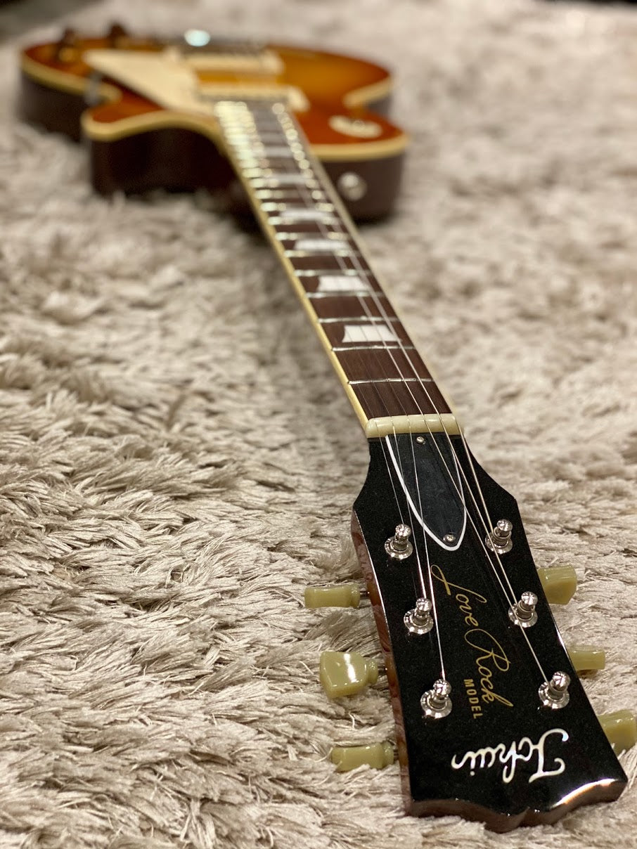 Tokai LS-136F ZB VF Love Rock Japan ในไวโอลิน ปิดท้ายด้วยเปลวไฟ AAAA