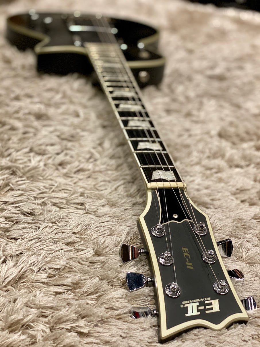 ESP E-II Eclipse in Black Satin