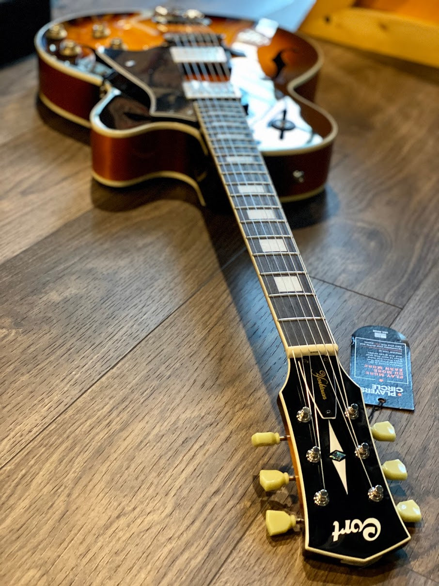 Cort Yorktown TAB Trans Amber Burst Hollow Body