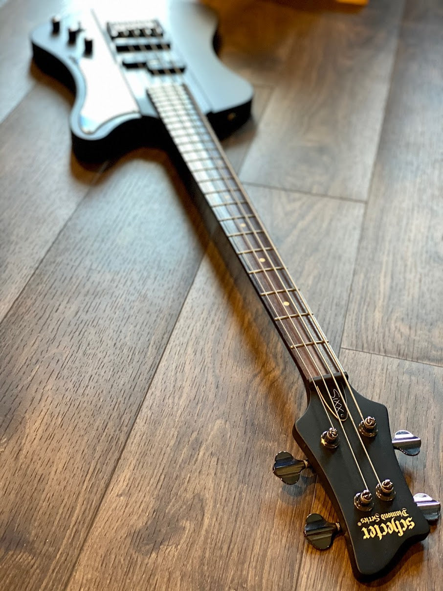 Schecter Nikki Sixx Signature in Satin Black