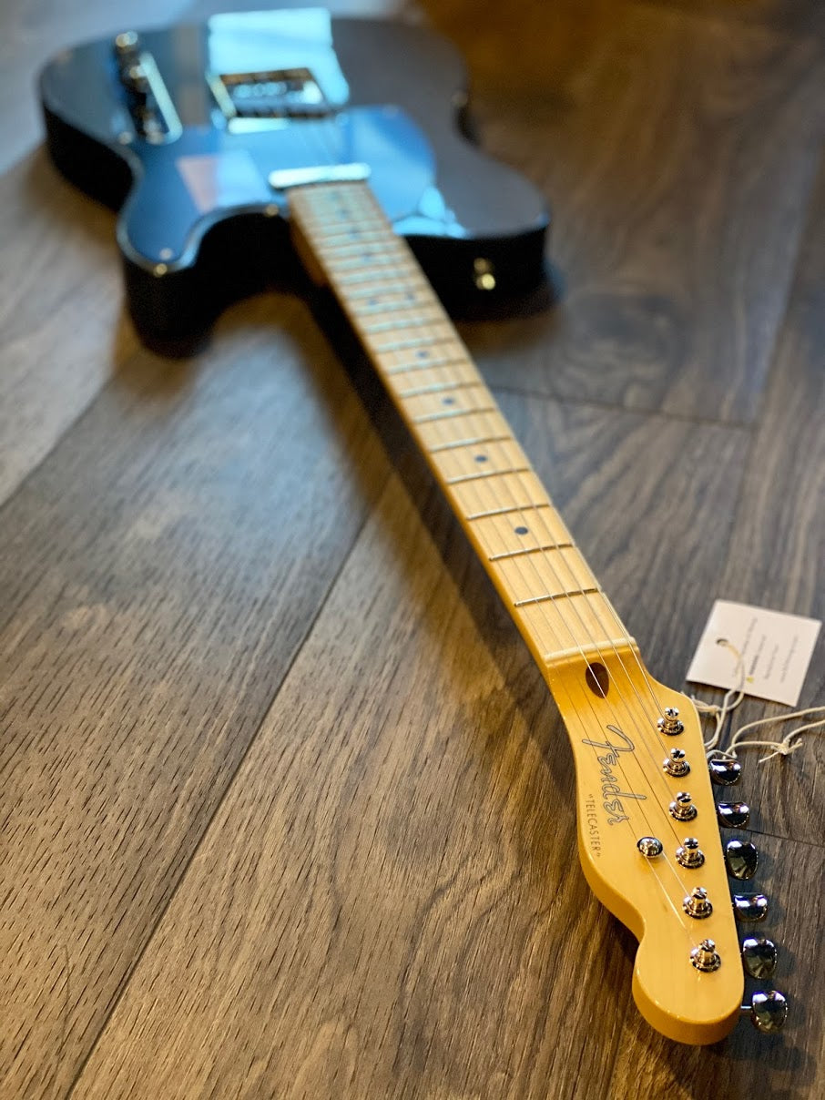 Fender Japan Hybrid 50s Telecaster Maple FB in Charcoal Frost Metallic