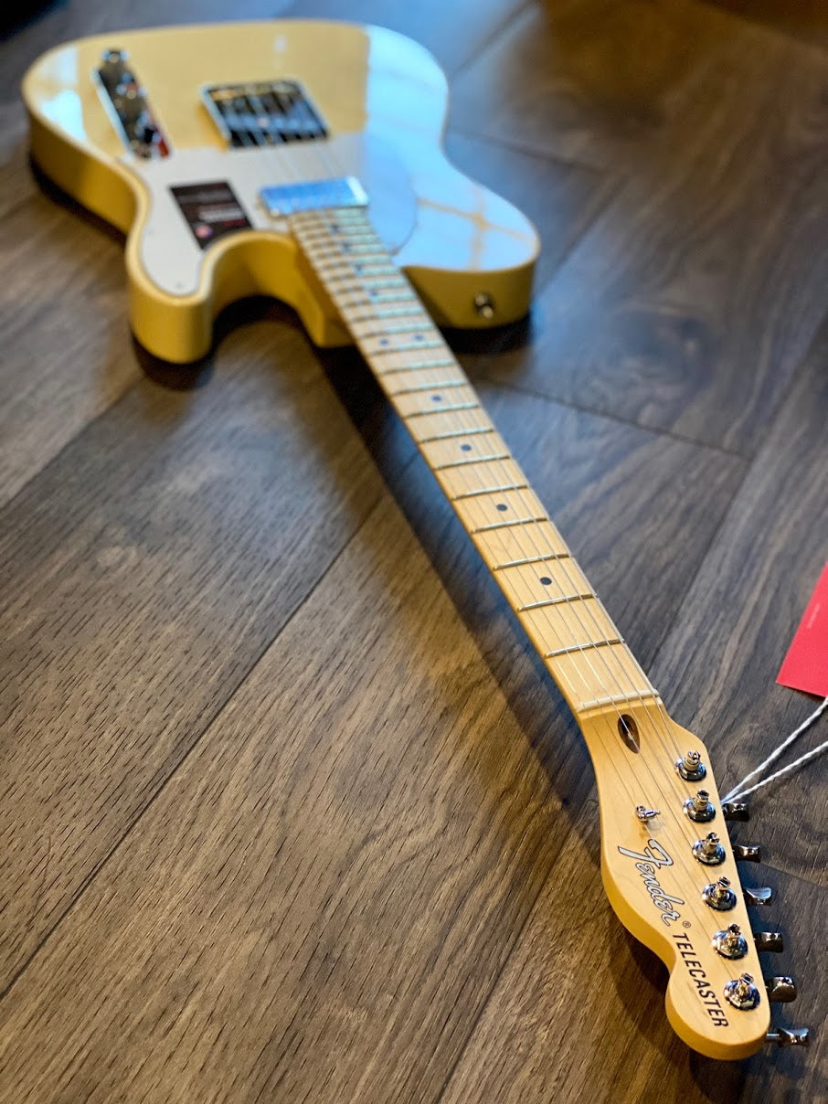 Fender American Performer Telecaster HS Maple FB in Vintage White