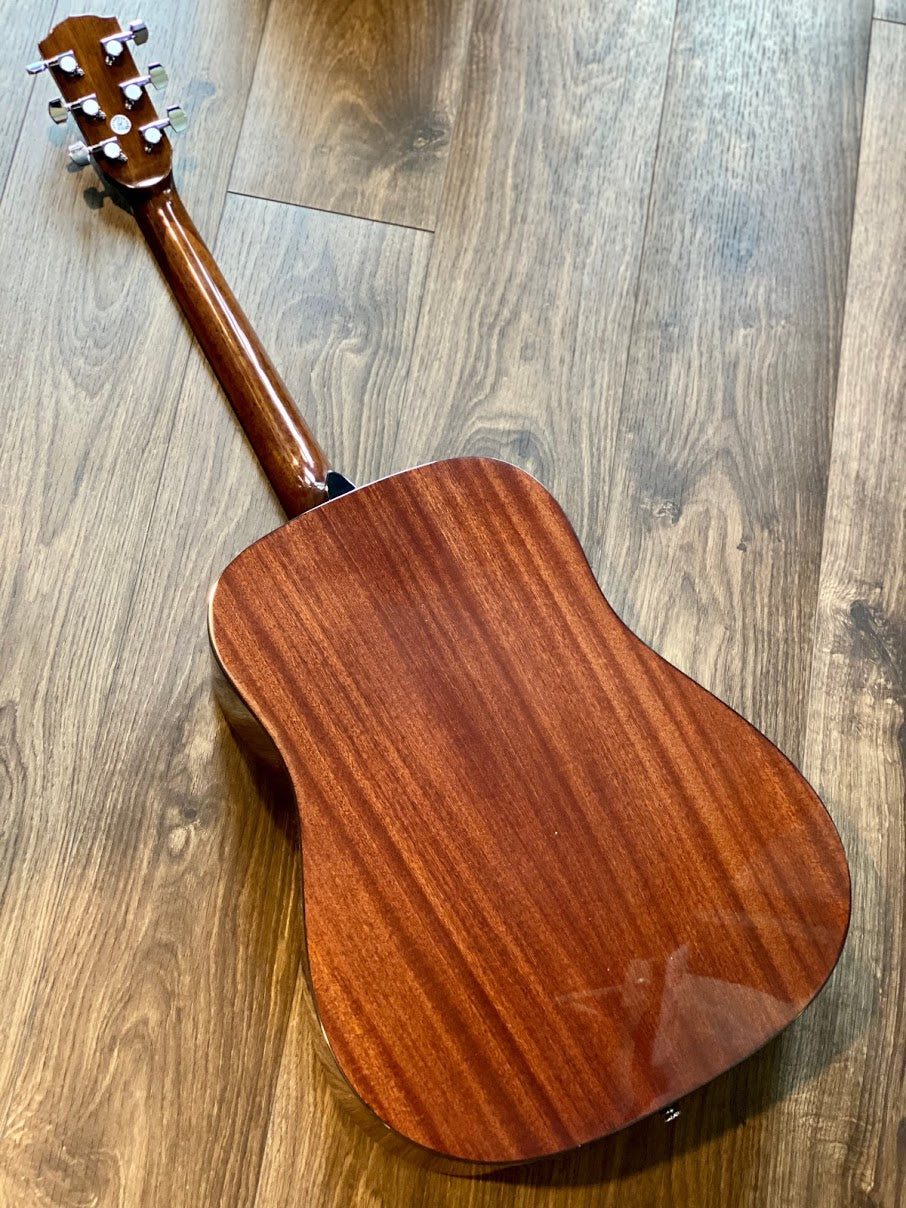 Fender CD60S Solid Top Dreadnought Acoustic Guitar in Natural