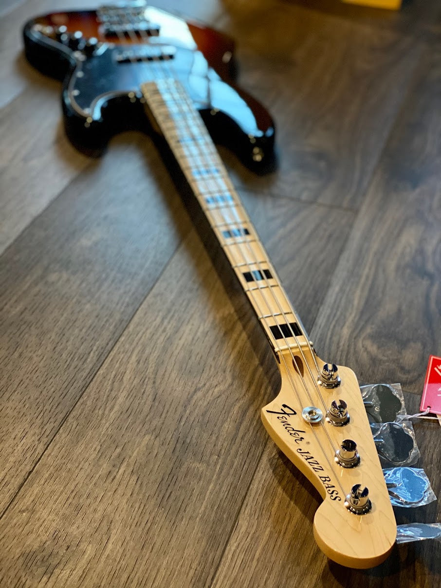 Fender Geddy Lee Jazz Bass Maple FB in 3-Color Sunburst