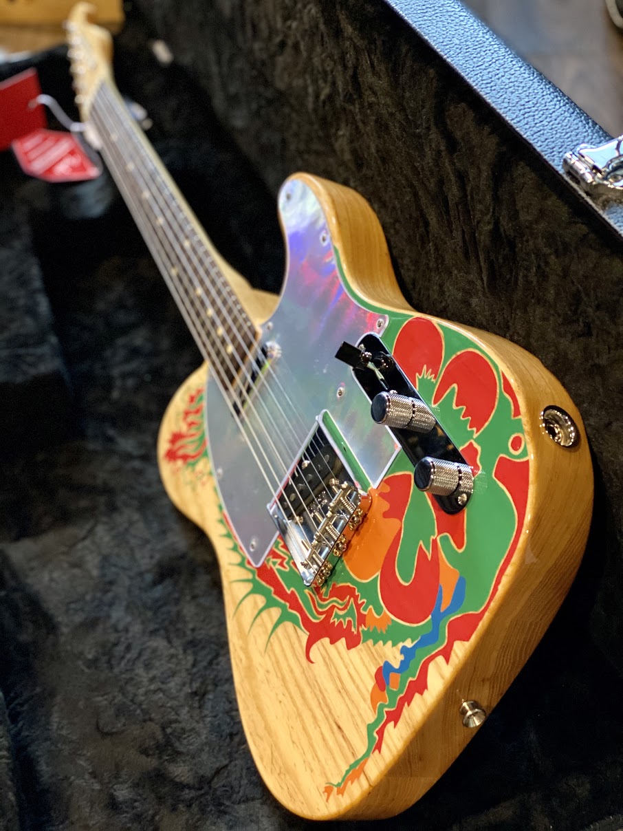 Fender Jimmy Page Dragon Telecaster in Natural