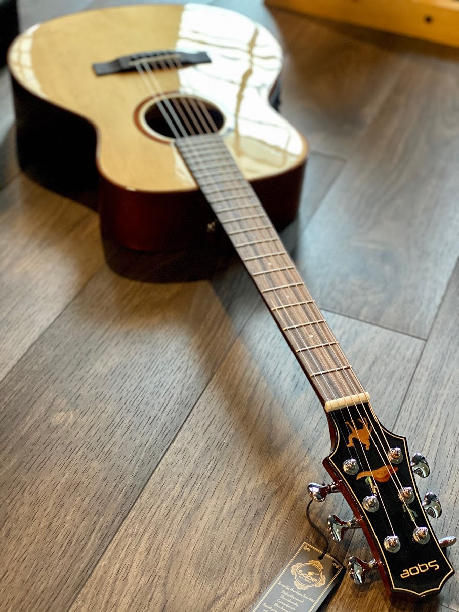 SQOE Spain SMLT-GS N Acoustic Electric in Natural with Fishman Presys Plus Preamp