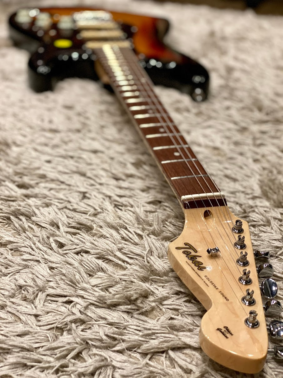 Tokai AST-52 YS/CJ Goldstar Sound Model In Yellow Sunburst with Carbonized Jatoba FB