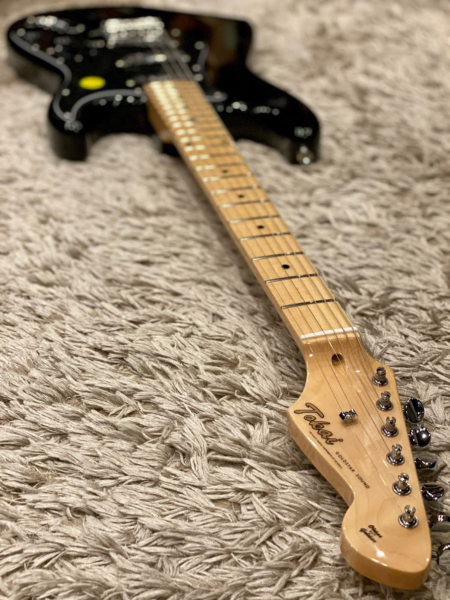 Tokai AST-52 BB/M Goldstar Sound 2020 in Full Black with maple FB