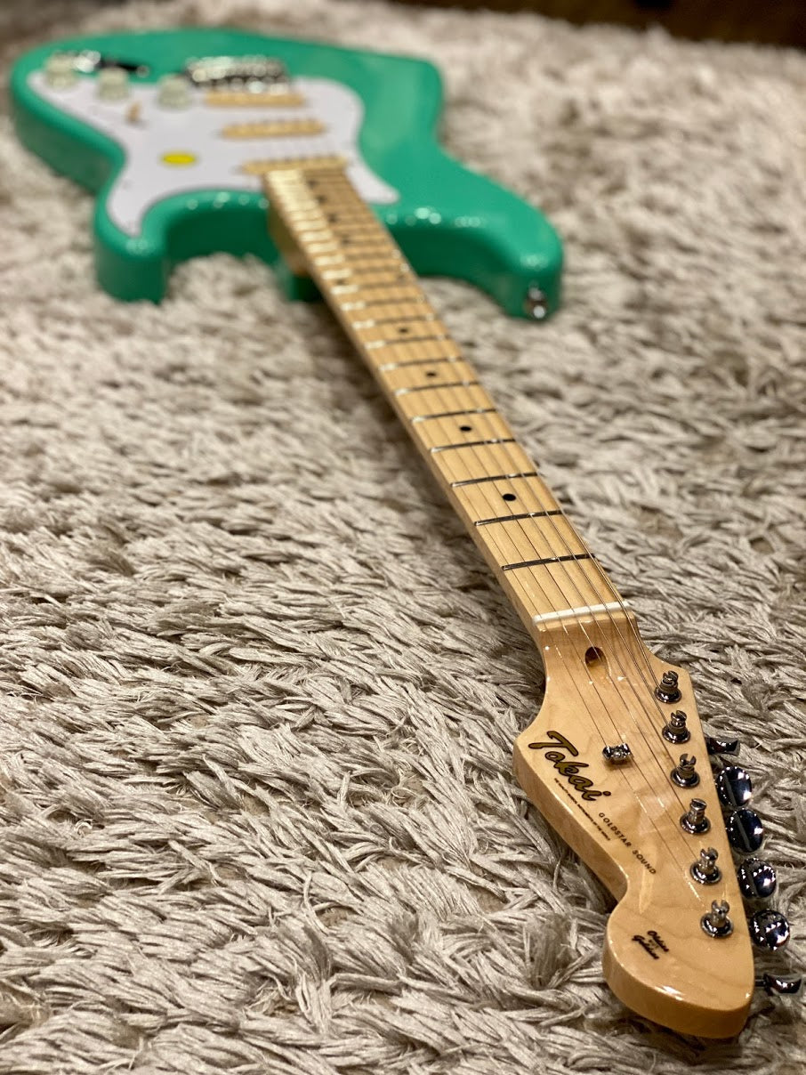 Tokai AST-52 SFG/M Goldstar Sound 2020 in Seafoam Green with maple FB