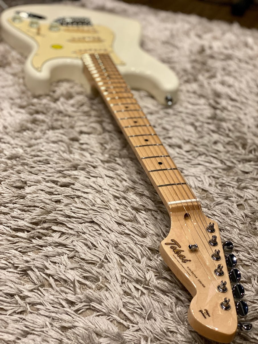 Tokai AST-52 VWH/M Goldstar Sound 2020 in Vintage White with maple FB