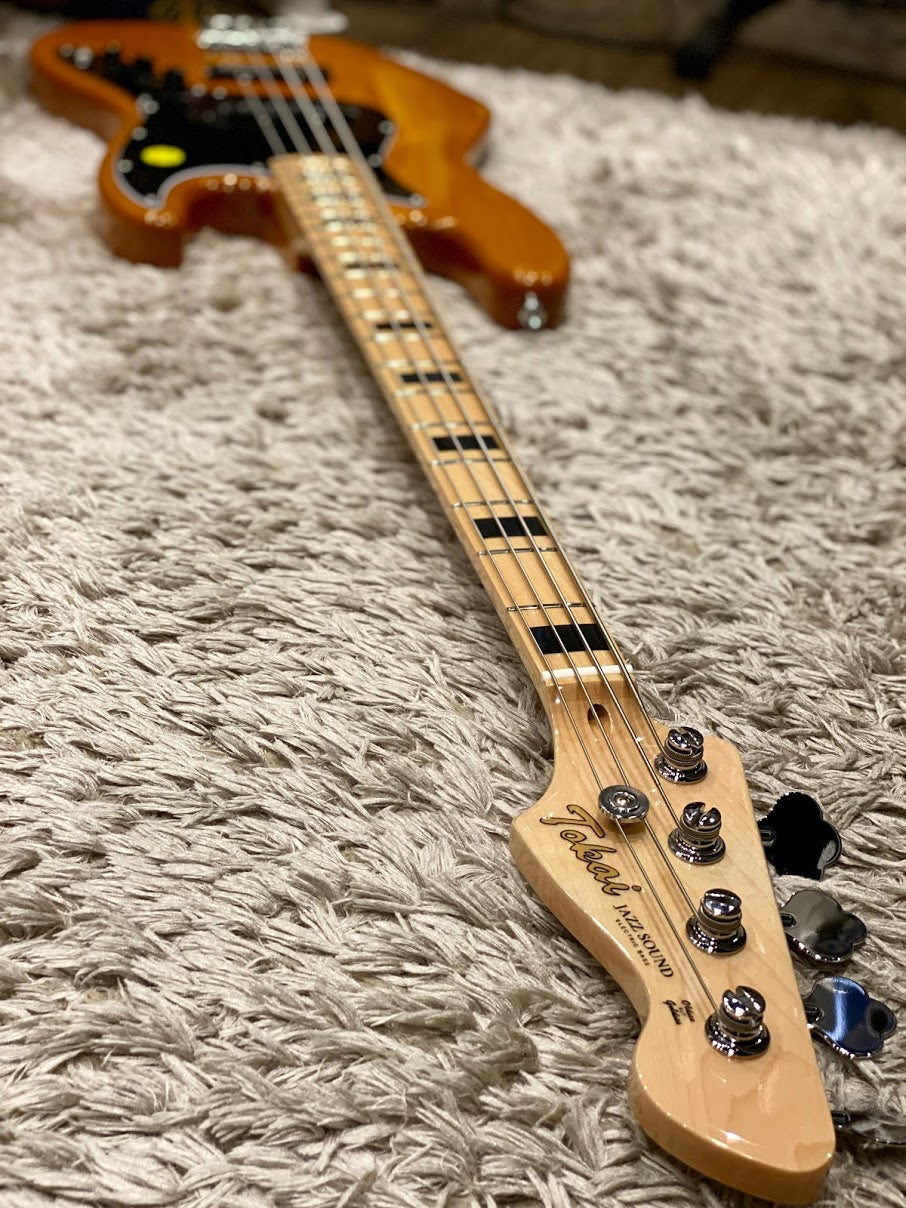 Tokai AJB-58 VNT/M Jazz Sound Bass in Vintage Natural with Maple FB