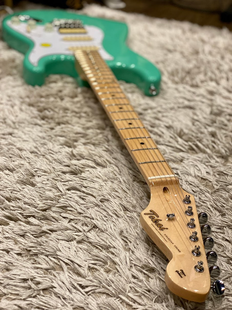 Tokai AST-52SH SFG/M Goldstar Sound HSS 2020 Model in Seafoam Green with maple FB