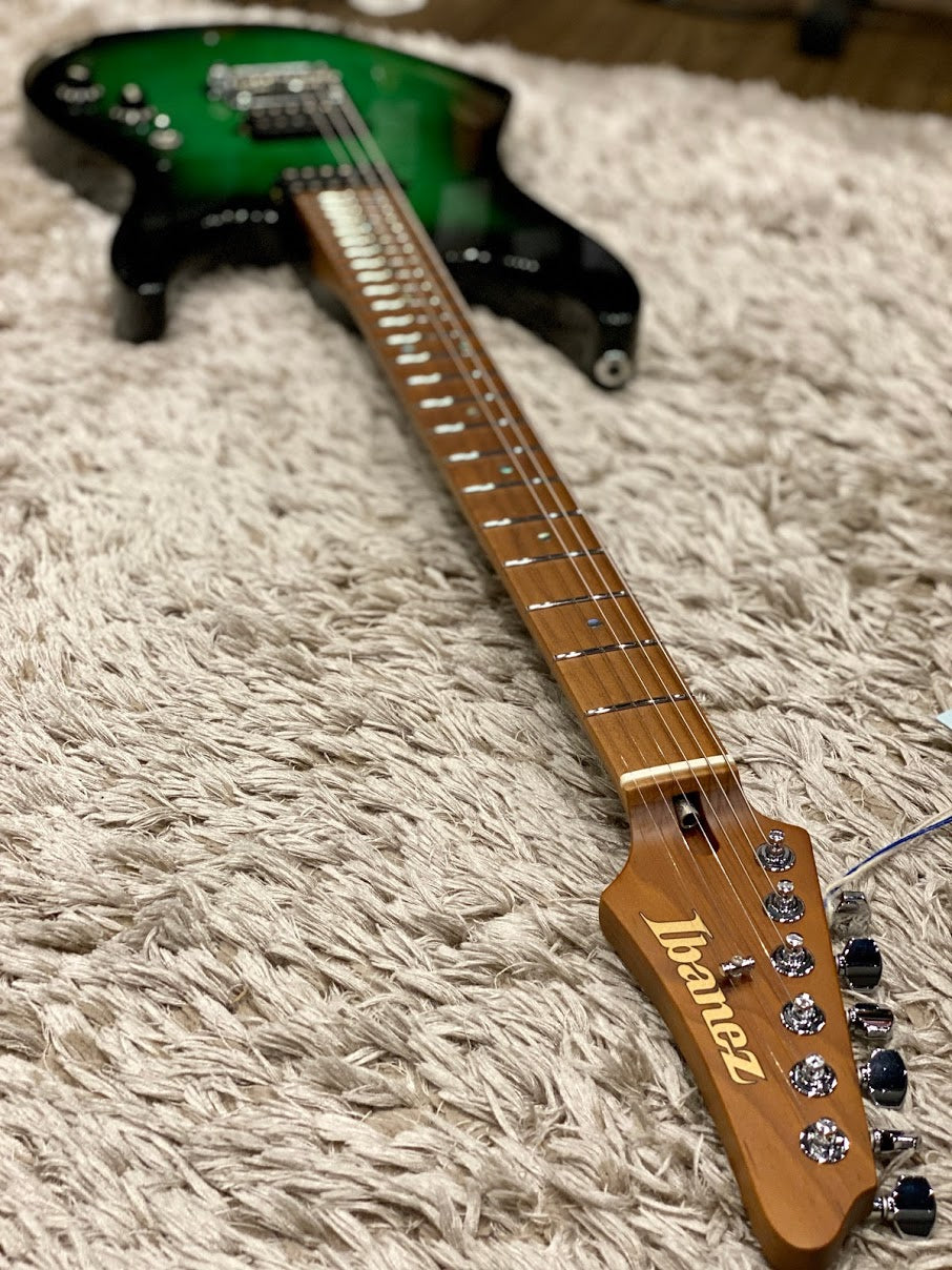 Ibanez Marco Sfogli Signature MSM100 - Fabula Green Burst