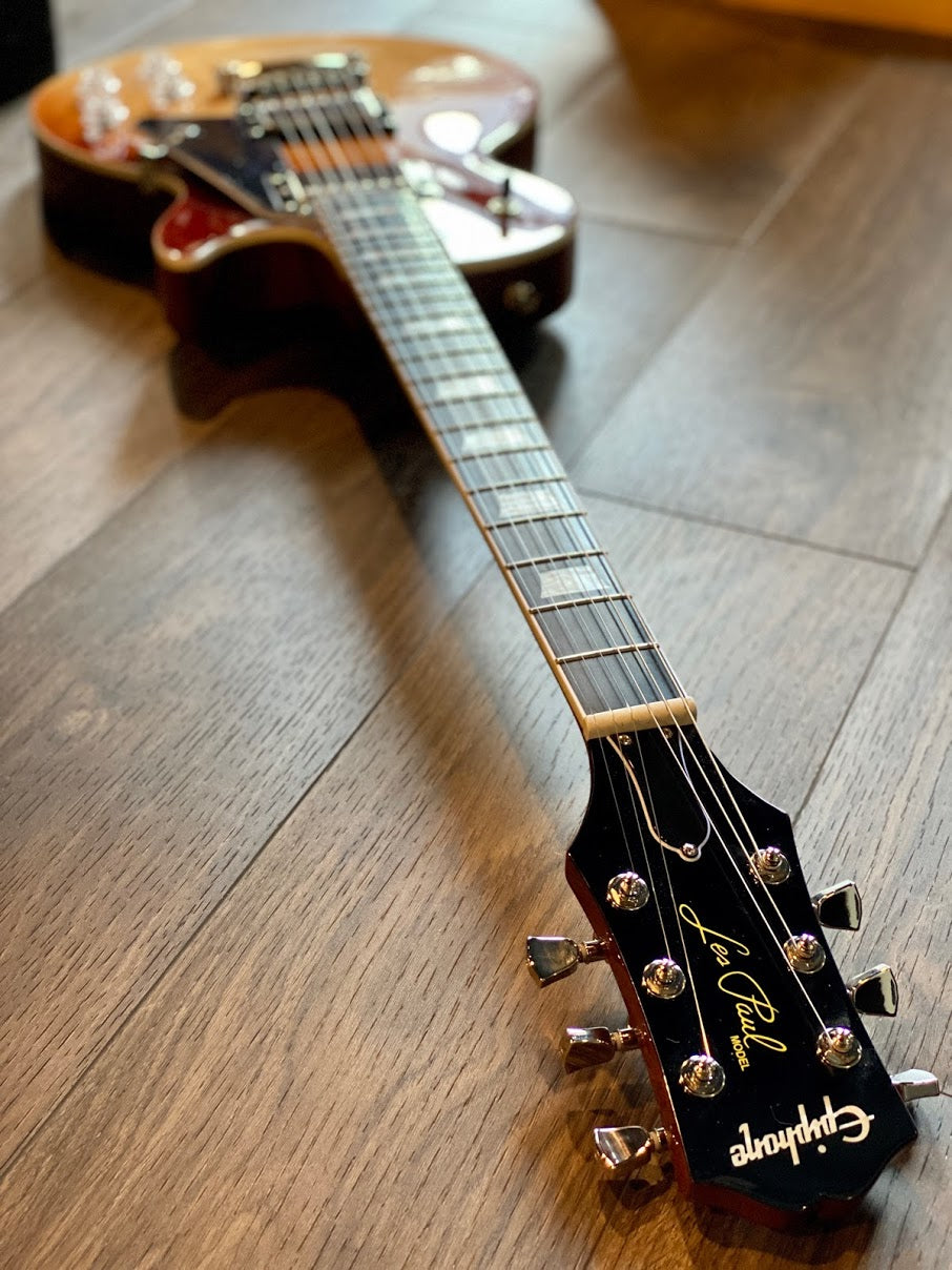 Epiphone Les Paul Modern Figured Electric Guitar Caffe Latte Fade