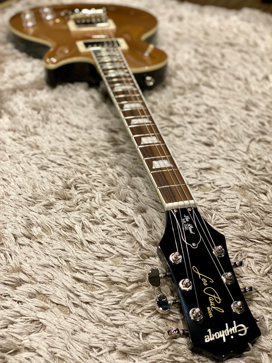 Epiphone Les Paul Muse in Smoked Almond Metallic