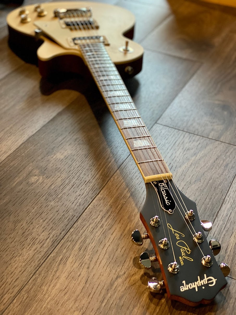 Epiphone Les Paul Classic Worn - Worn Metallic Gold