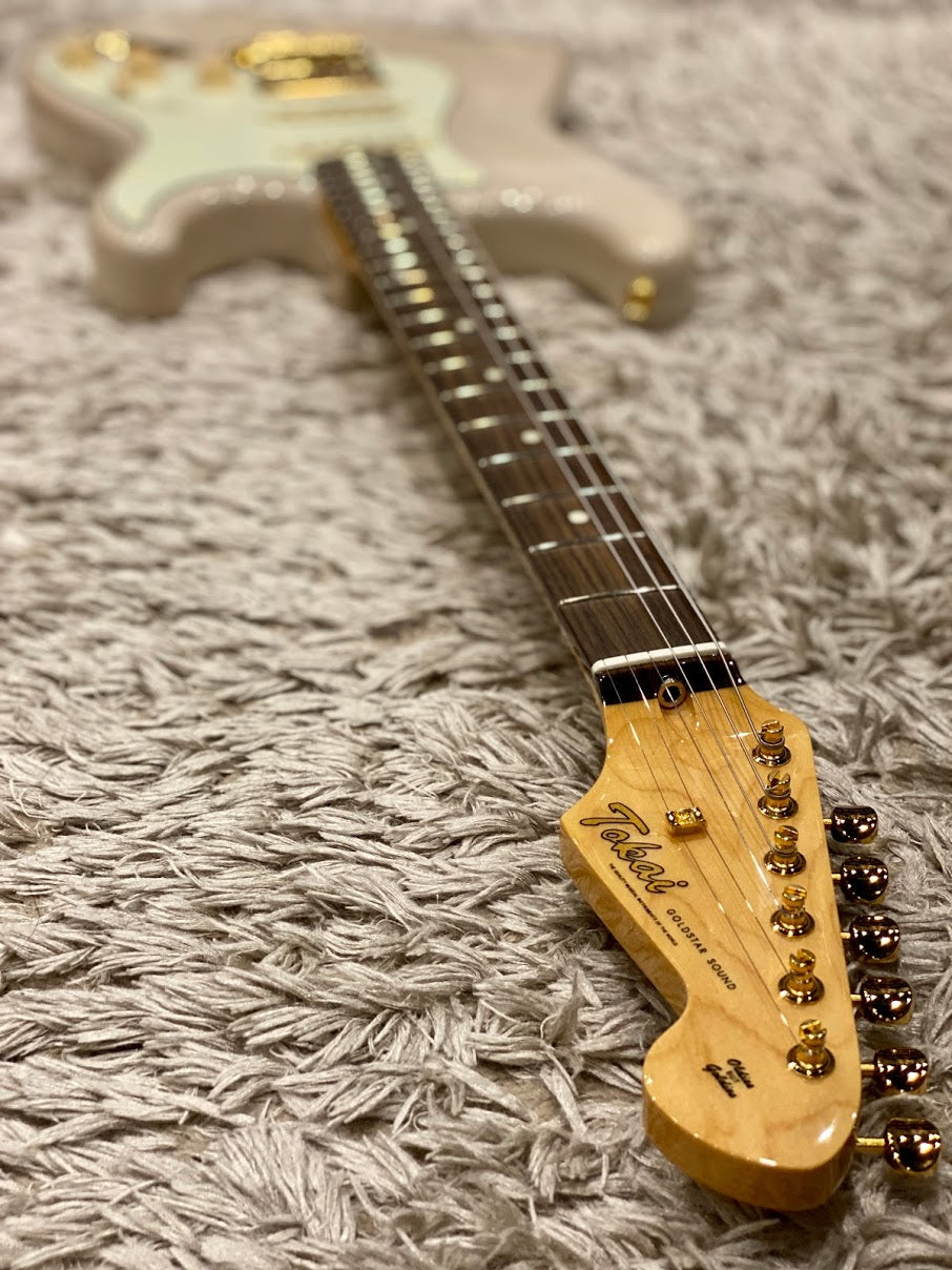 Tokai AST-118SH-GH WBL/R Goldstar Sound HSS Limited Edition White Blonde with Gold Hardware