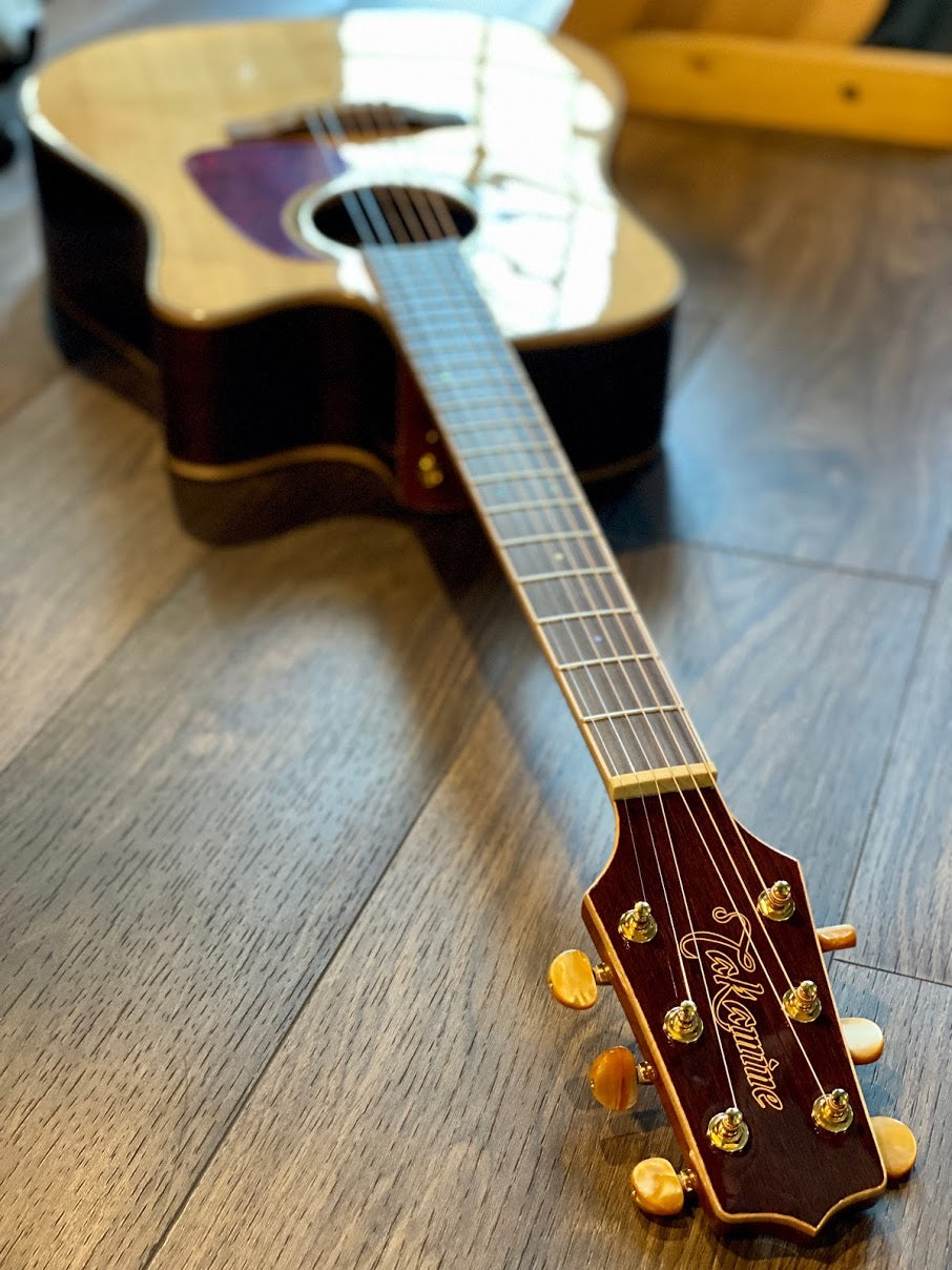 Takamine G Series GD71CE Dreadnought Cutaway เป็นธรรมชาติ