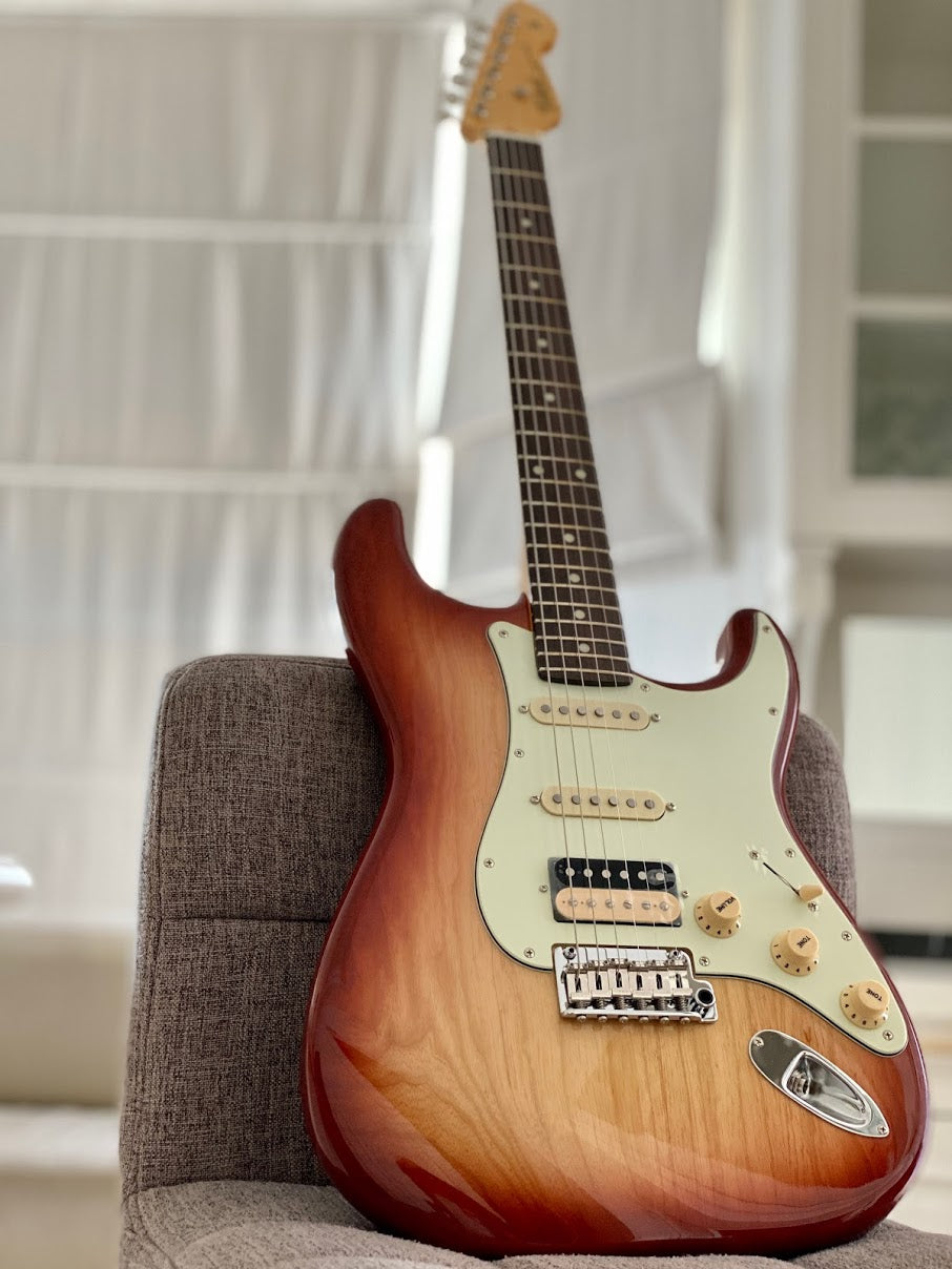 Tokai AST-118SH SSB/R Goldstar Sound HSS Limited Edition in Sienna Sunburst