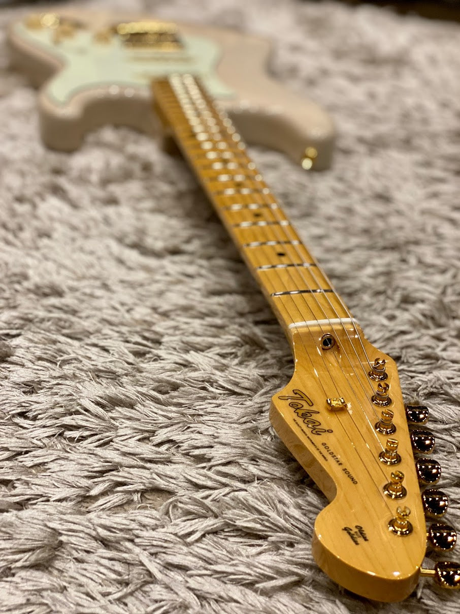 Tokai AST-118SH-GH WBL/M Goldstar Sound HSS Limited Edition White Blonde with Gold Hardware