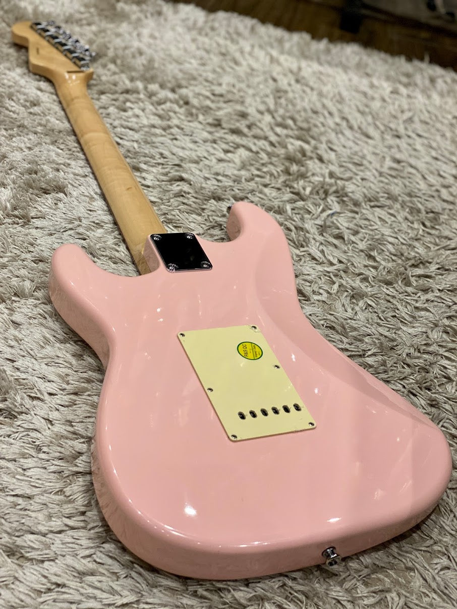 Tokai AST-52SH SLP/CJ Goldstar Sound HSS in Shell Pink with Carbonized Jatoba FB