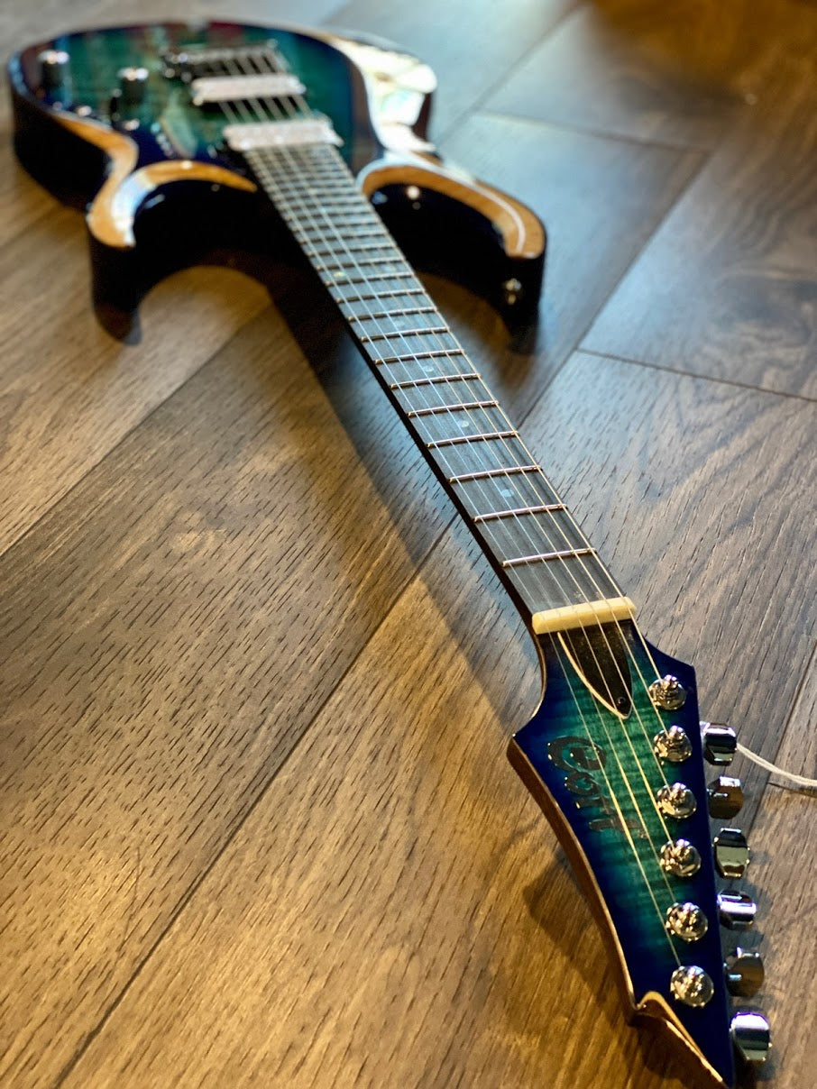 Cort X Series X700 Duality in Light Blue Burst