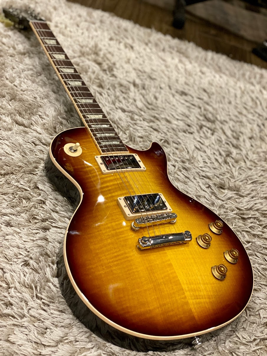 Gibson USA 2018 Les Paul Traditional Tobacco Sunburst Perimeter