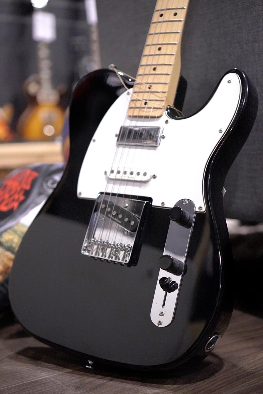 Squier Vintage Modified Telecaster SSH Maple Neck in Black with Duncan  Designed Pickups