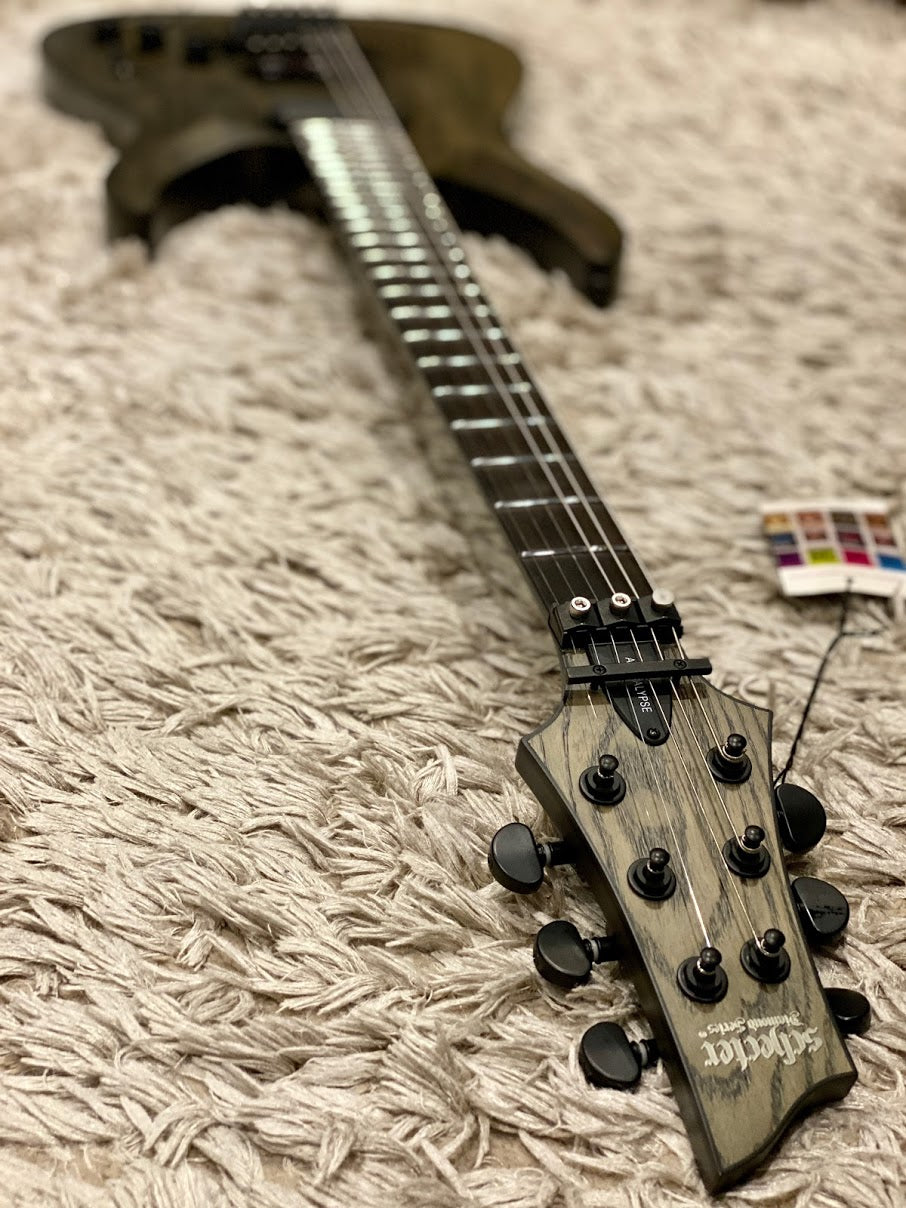Schecter C-1 FR S Apocalypse with Floyd Rose and Sustainiac in Rust Grey