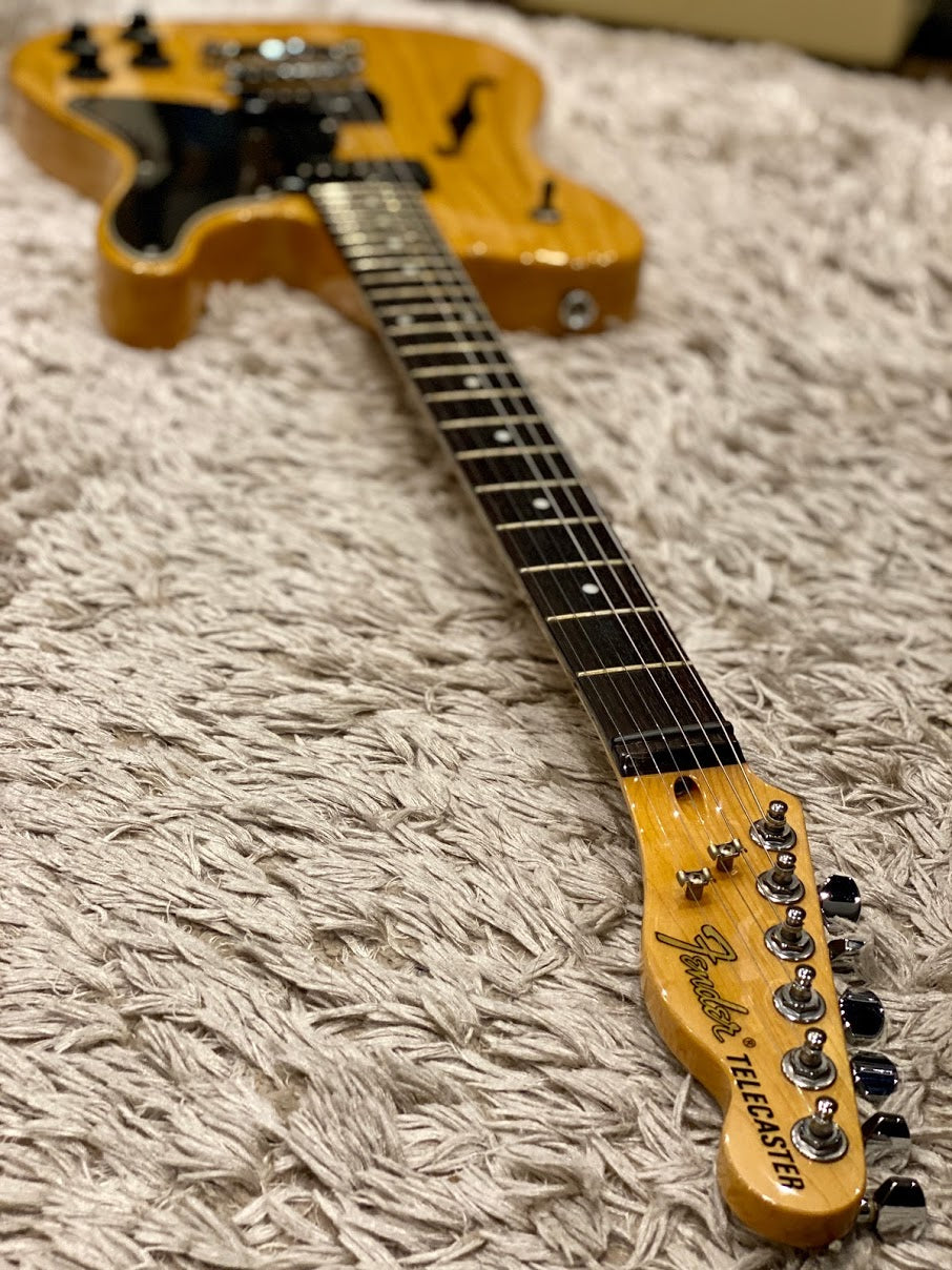 Fender Jim Adkins JA-90 Telecaster Thinline RW - สีธรรมชาติ