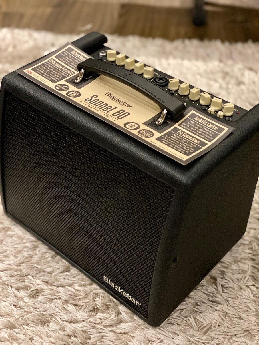 Blackstar Sonnet 60 - 60-watt 1x 6.5 inch Combo Acoustic Amplifier in Black