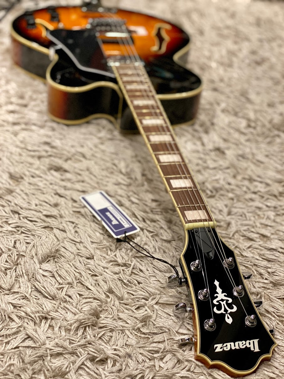 Ibanez AF75 Artcore Hollow Body in Brown Sunburst