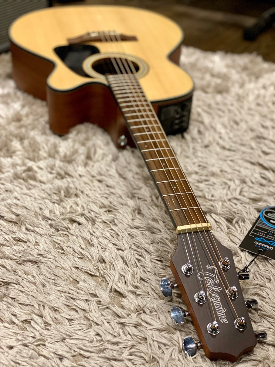 Takamine GX18CE-NS Taka-Mini 3/4-Size Acoustic Electric สีซาตินธรรมชาติ