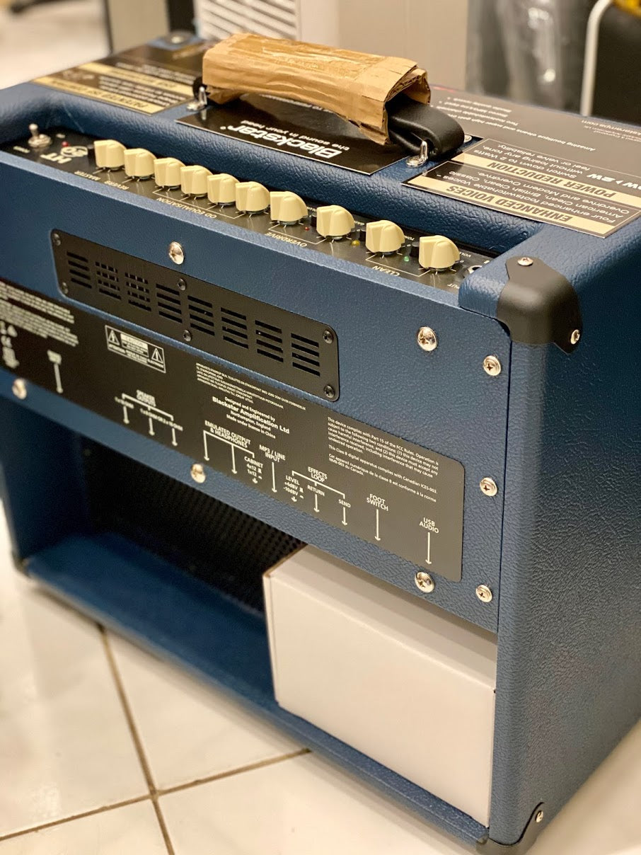 Blackstar HT-20R MKII Combo Limited Edition Full Tube amplifier in Trafalgar Blue