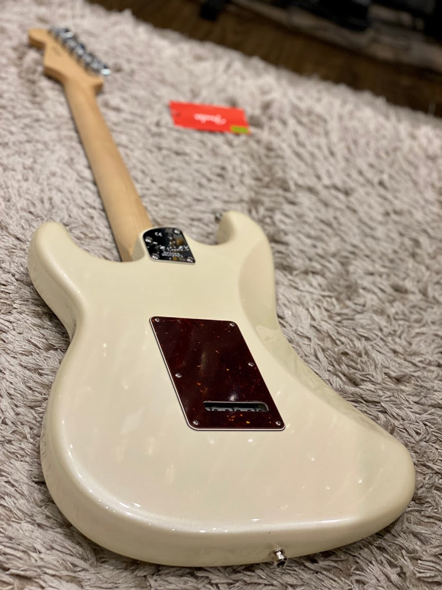 Fender American Elite Stratocaster Ebony Fretboard Olympic Pearl