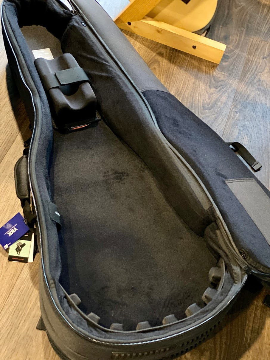 Kavaborg Premium Dual Guitar Gigbag FB-100E in Black