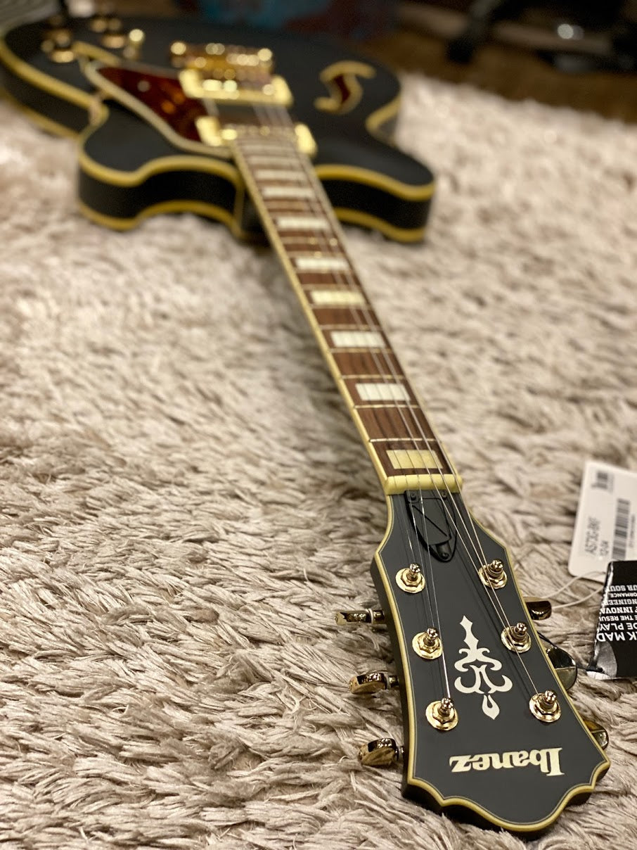 Ibanez Artcore AS73G BKF in Black Flat
