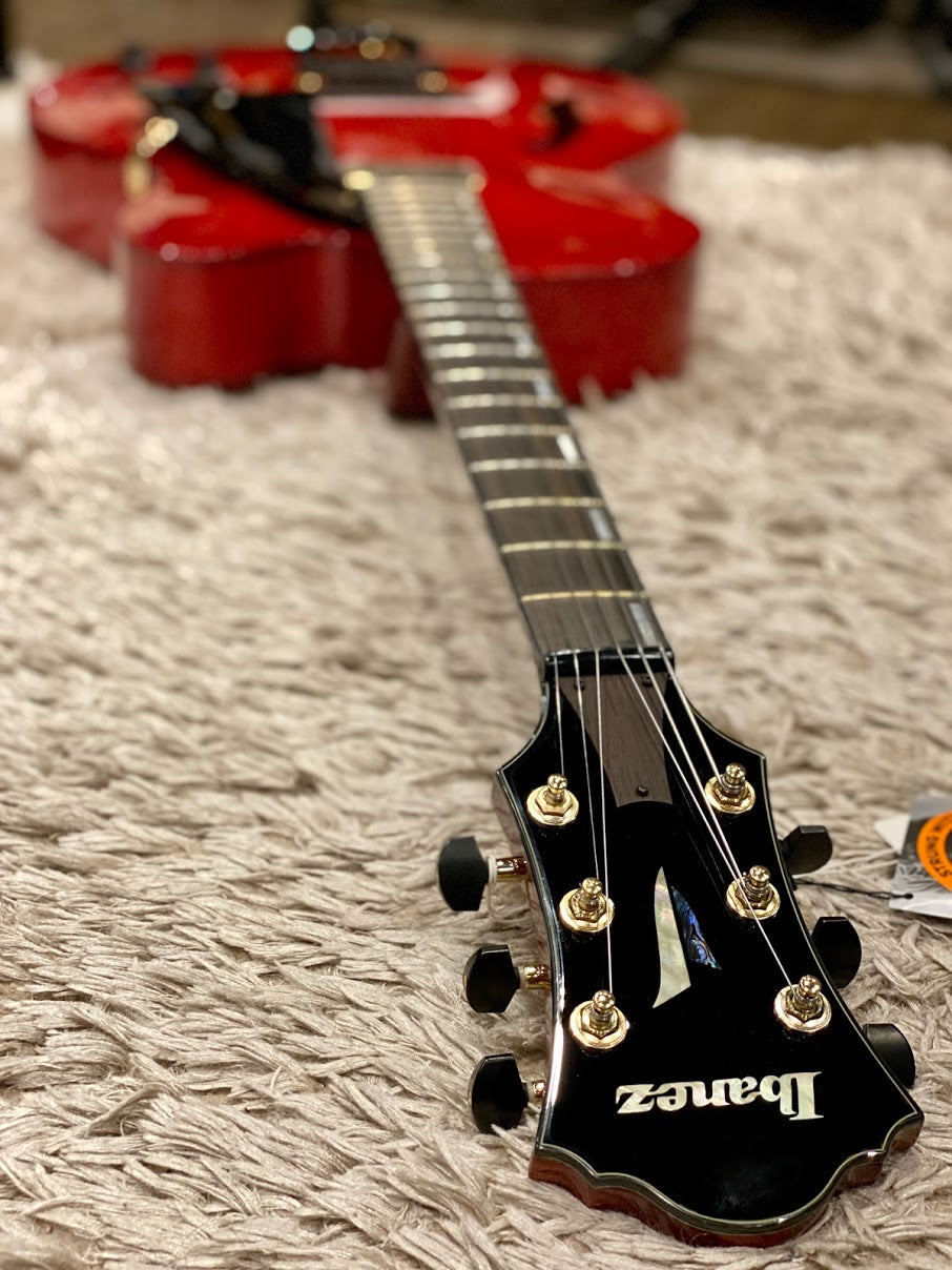 Ibanez AFC151-SRR Contemporary Archtop Single-Pickup Hollowbody in Sunrise Red