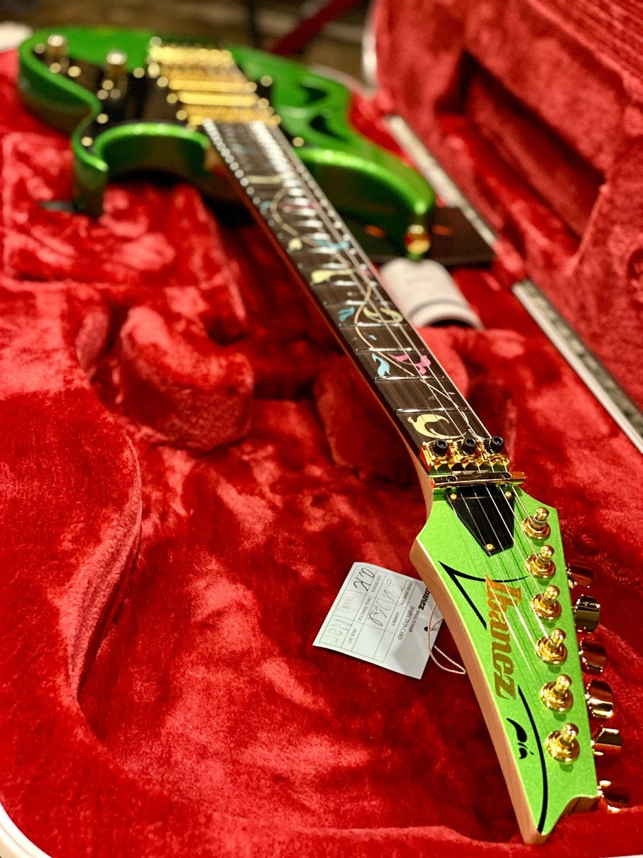 Ibanez Steve Vai Signature PIA Guitar in Envy Green