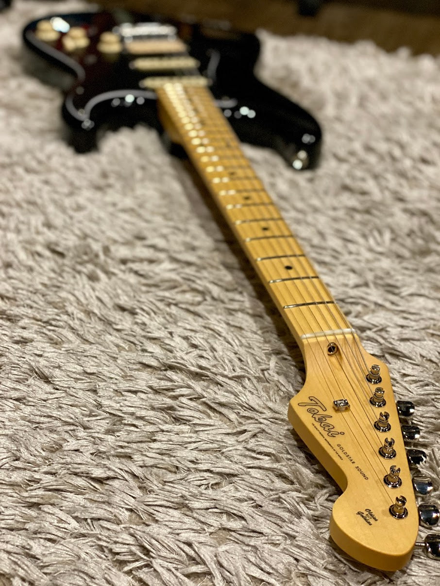 Tokai AST-95SH BB/M Goldstar Sound HSS Japan in Black