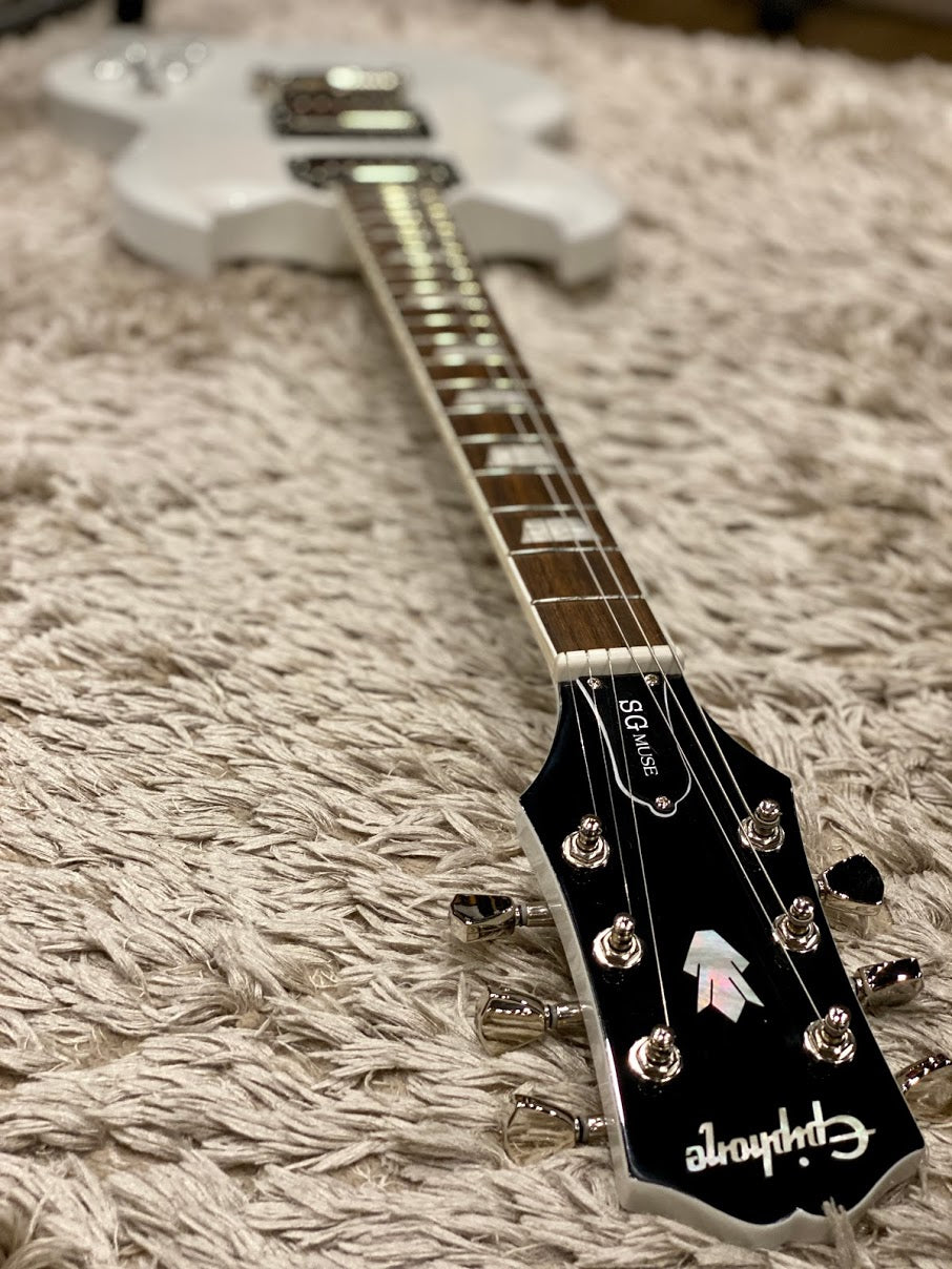 Epiphone SG Muse in Pearl White Metallic